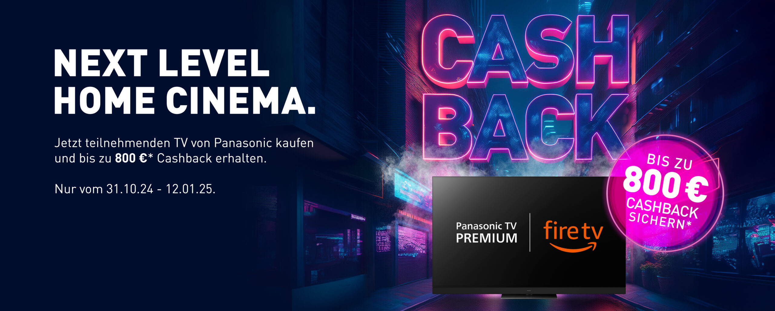 Panasonic TV Cashback 2024 Atlas Vision Store