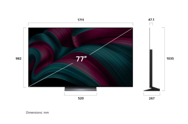 LG OLED77C58LA Atlas Vision Store