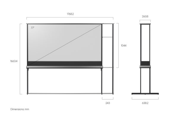 LG OLED77T49LA Atlas Vision Store